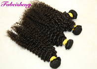 黒人女性のための自然な色のブラジル人のヤキ 8Aのバージンの毛の巻き毛の深い波