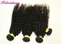 黒人女性のための自然な色のブラジル人のヤキ 8Aのバージンの毛の巻き毛の深い波