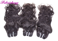 柔らかいバージンのブラジルの毛の織り方、ドバイの自然な黒1bのブラジルの人間の毛髪